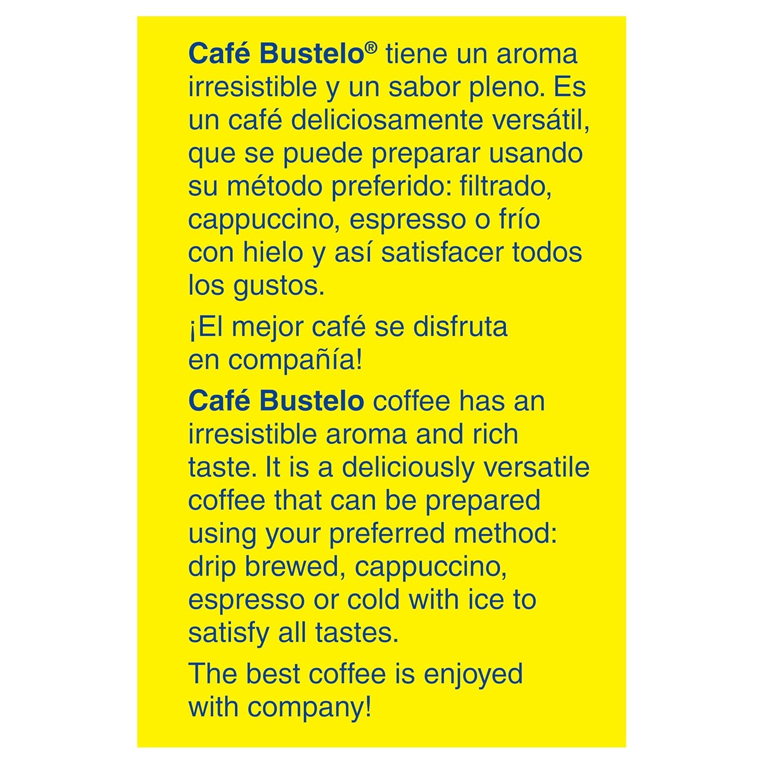 Café Bustelo Espresso Dark Roast Ground Coffee Brick, 10 Ounce (Pack of 12)