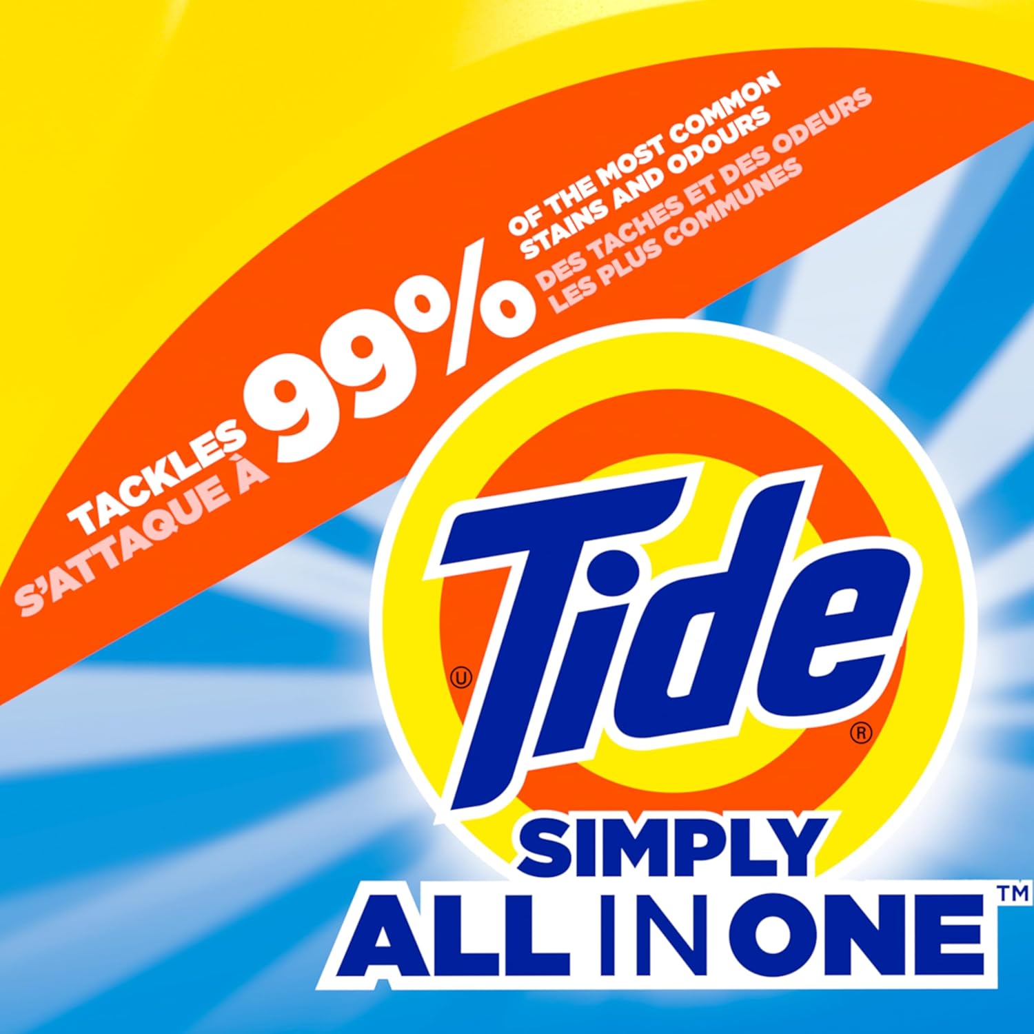 Tide Simply Liquid Laundry Detergent, Refreshing Breeze, 168 oz, 128 Loads, Tide Liquid Laundry Detergent, Laundry Soap