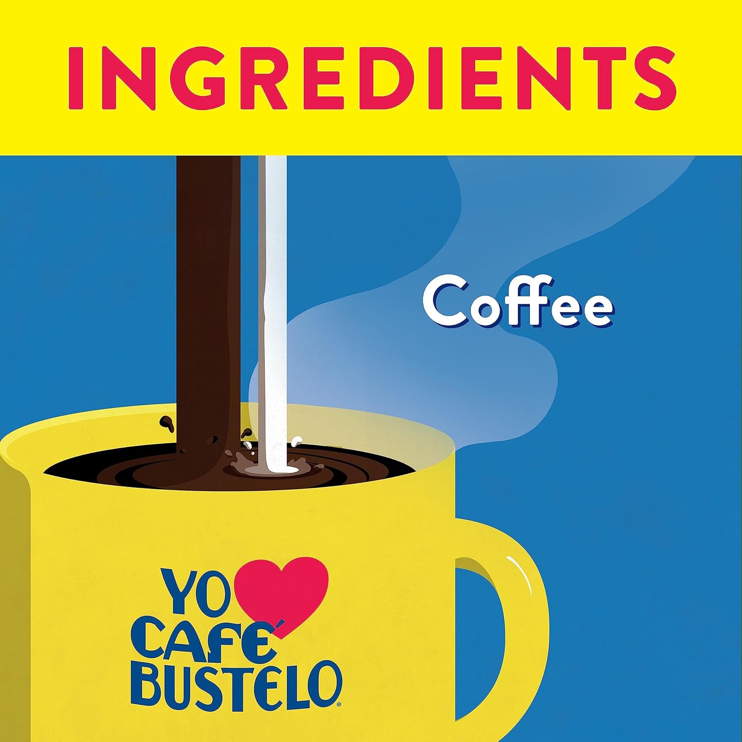 Café Bustelo Espresso Dark Roast Ground Coffee Brick, 10 Ounce (Pack of 12)
