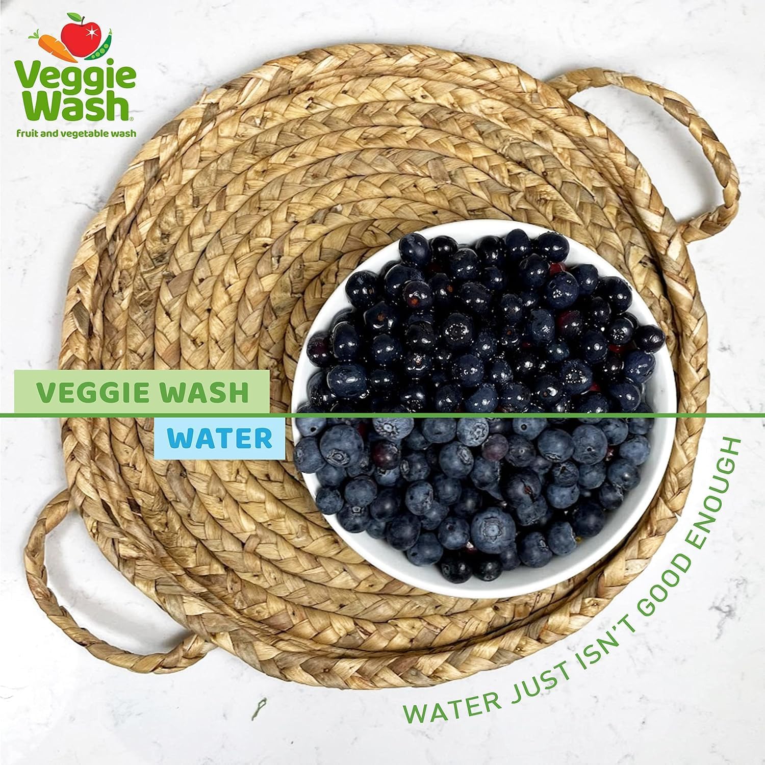 Veggie Wash Organic Fruit and Vegetable Wash, Certified Organic, Ideal for Cleaning Produce, 16 Fluid Ounce, Pack of 3 (Packaging May Vary)
