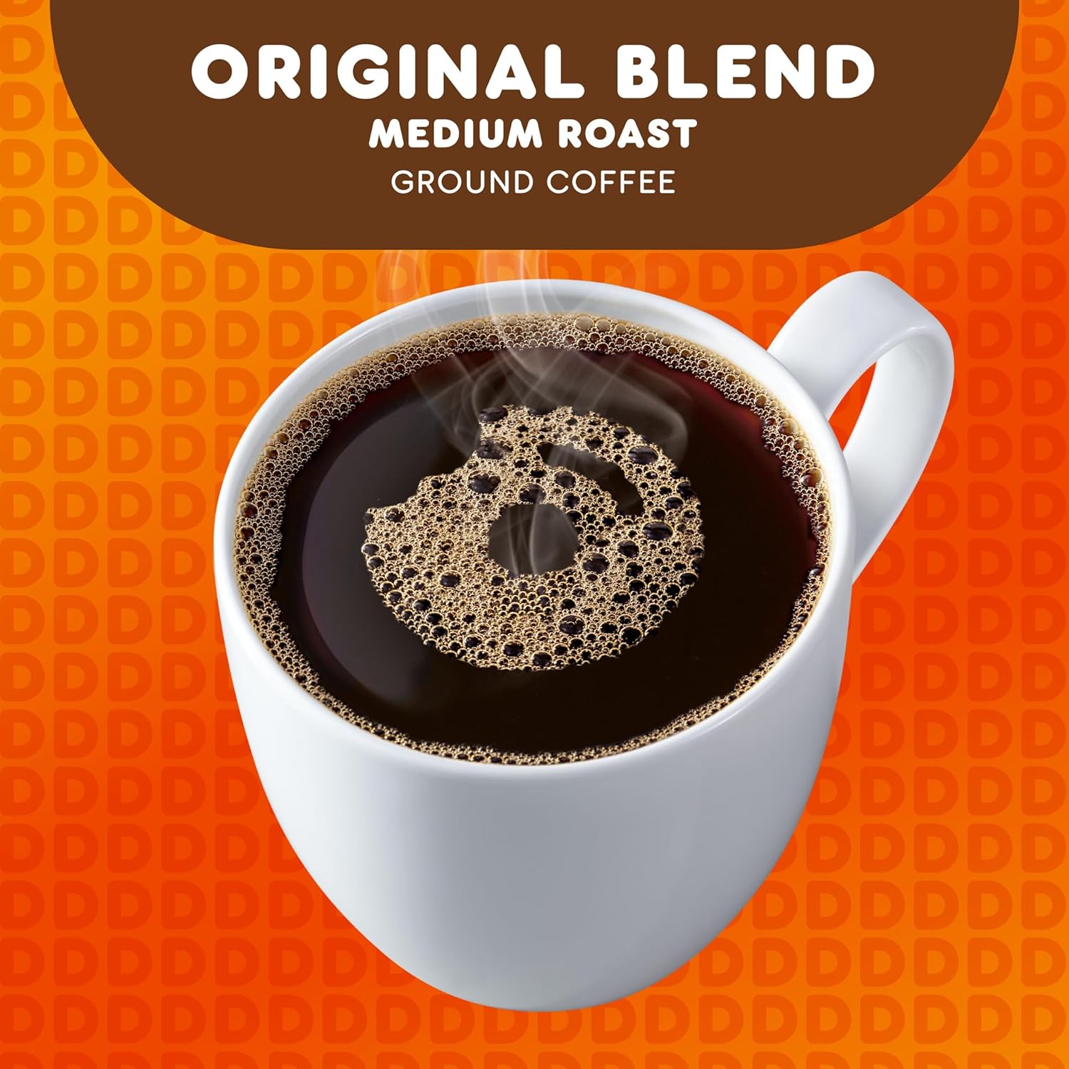 Dunkin' Original Blend Medium Roast Ground Coffee, 12 Ounces